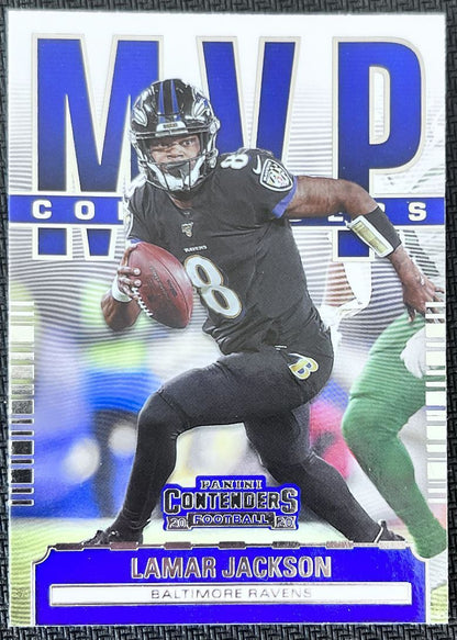 2020 Panini Contenders MVP Lamar Jackson Baltimore Ravens #MC-LJA