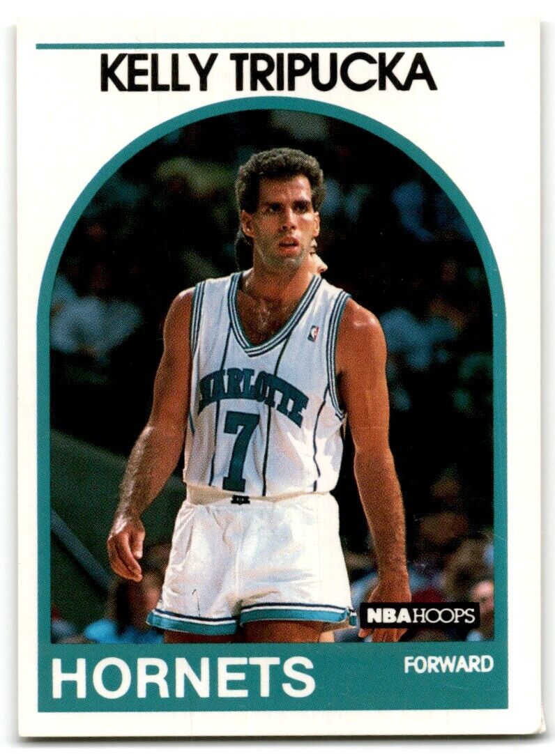 1989-90 Hoops Kelly Tripucka Charlotte Hornets #55