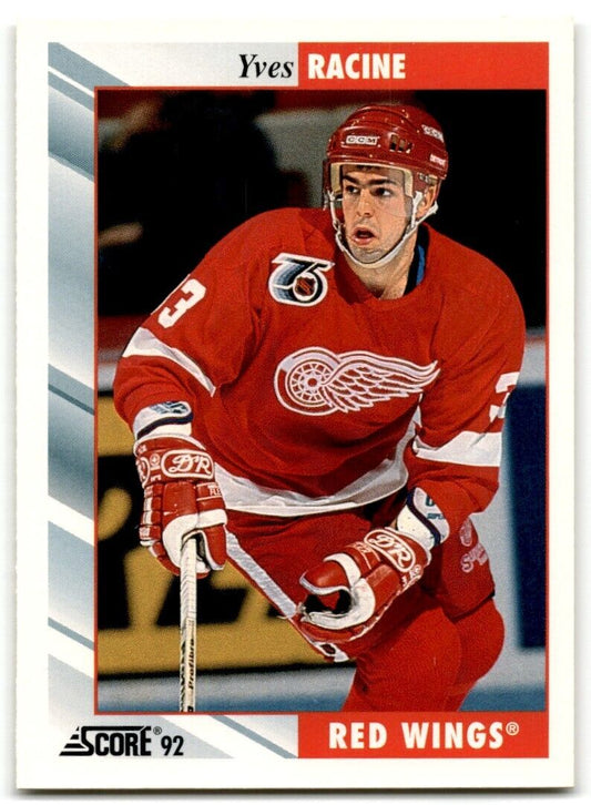 1992-93 Score Yves Racine Detroit Red Wings #74