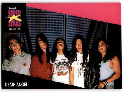 1991-92 ProSet Super Stars MusiCard Death Angel #163