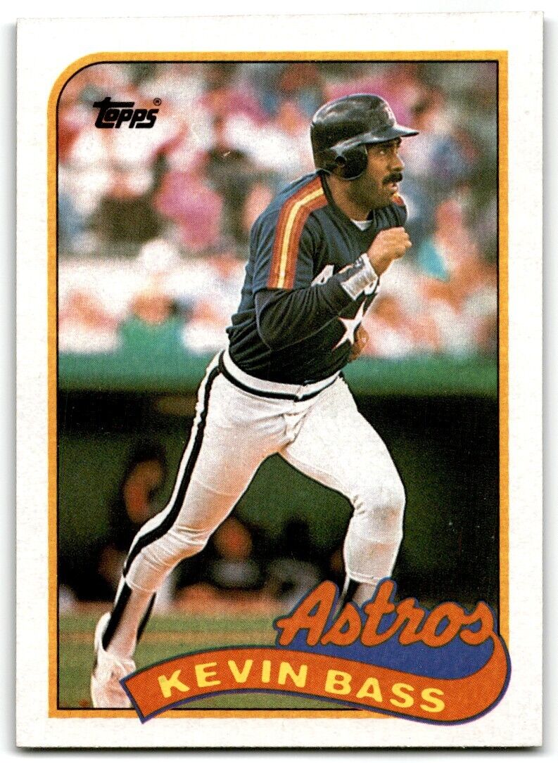 1989 Topps Kevin Bass Houston Astros #646