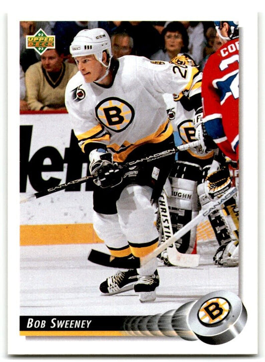 1992-93 Upper Deck Bob Sweeney Boston Bruins #47