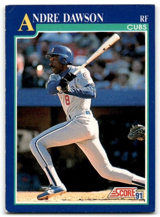 1991 Score Andre Dawson Chicago Cubs #445