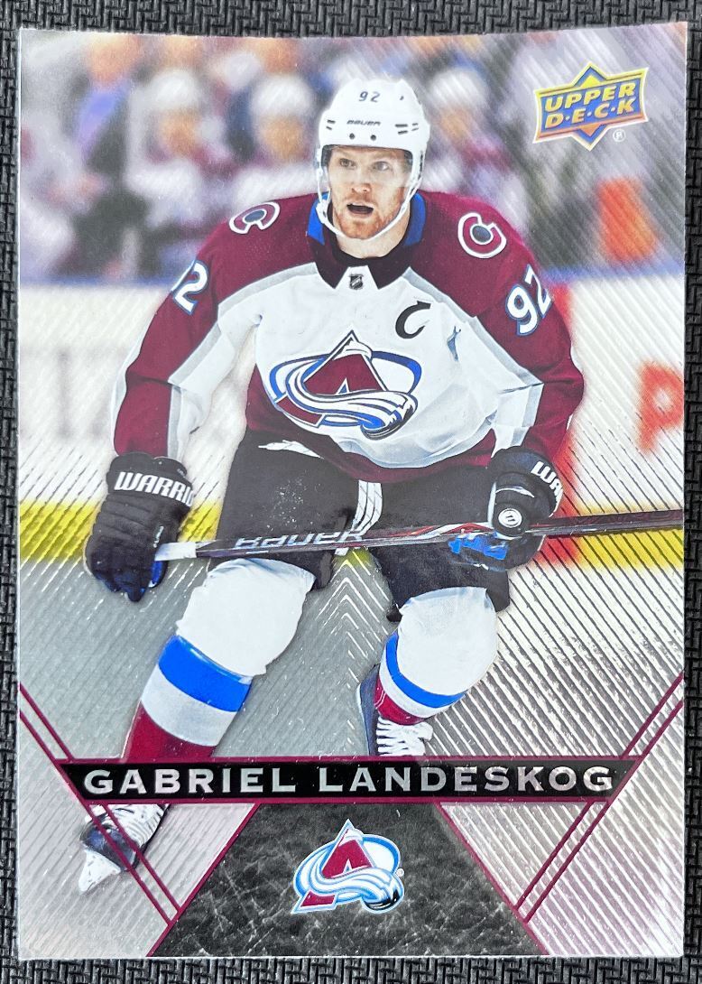 2018-19 Upper Deck Tim Hortons Gabriel Landeskog Colorado Avalanche #47