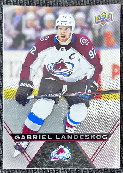 2018-19 Upper Deck Tim Hortons Gabriel Landeskog Colorado Avalanche #47