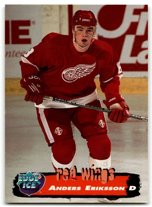 1995-96 Edge Ice Anders Eriksson Adirondack Red Wings #2