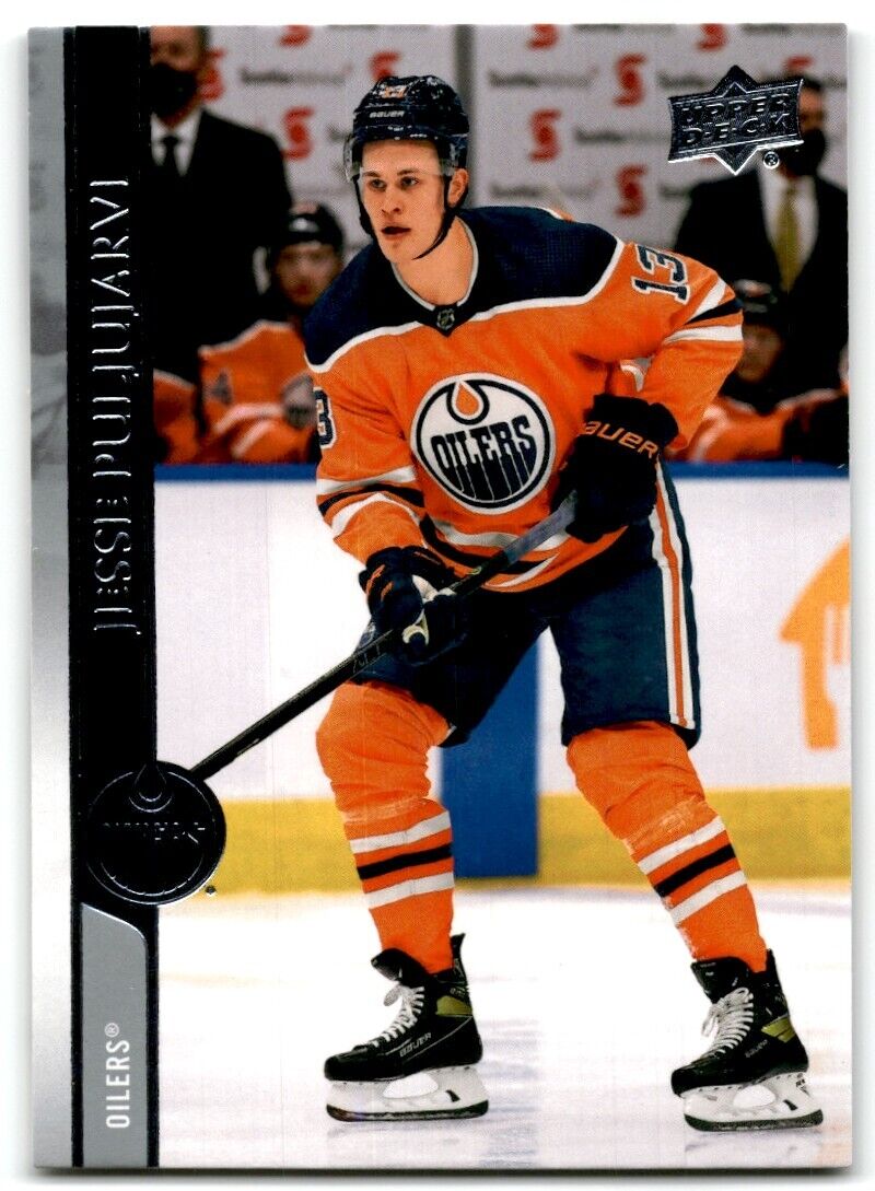 2020-21 Upper Deck Jesse Puljujarvi Edmonton Oilers #554