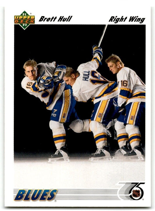 1991-92 Upper Deck Brett Hull St. Louis Blues #464