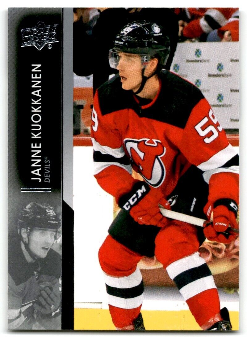 2021-22 Upper Deck Janne Kuokkanen New Jersey Devils #356