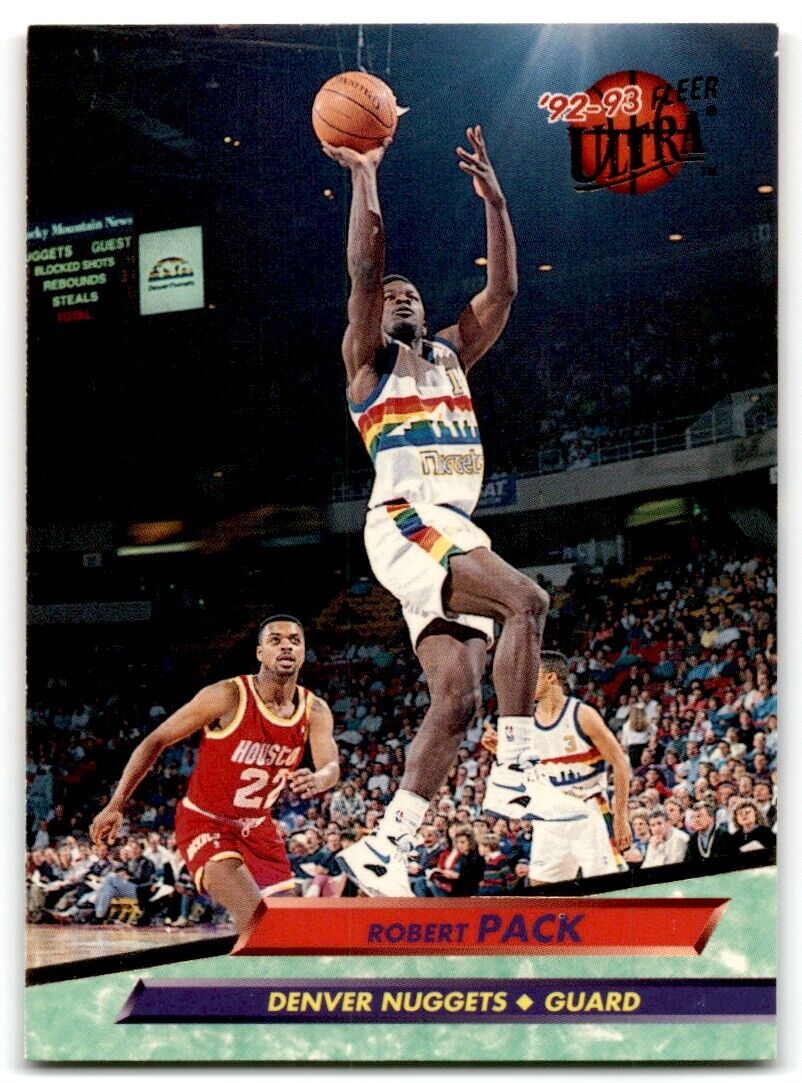 1992-93 Ultra Robert Pack Denver Nuggets #253