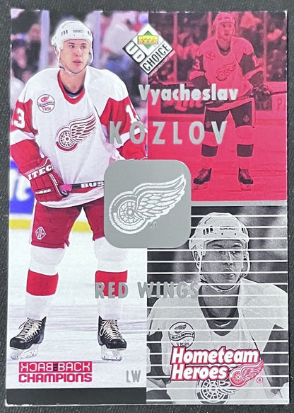 1998-99 UD Choice Hometeam Heroes Slava Kozlov Detroit Red Wings #RW4