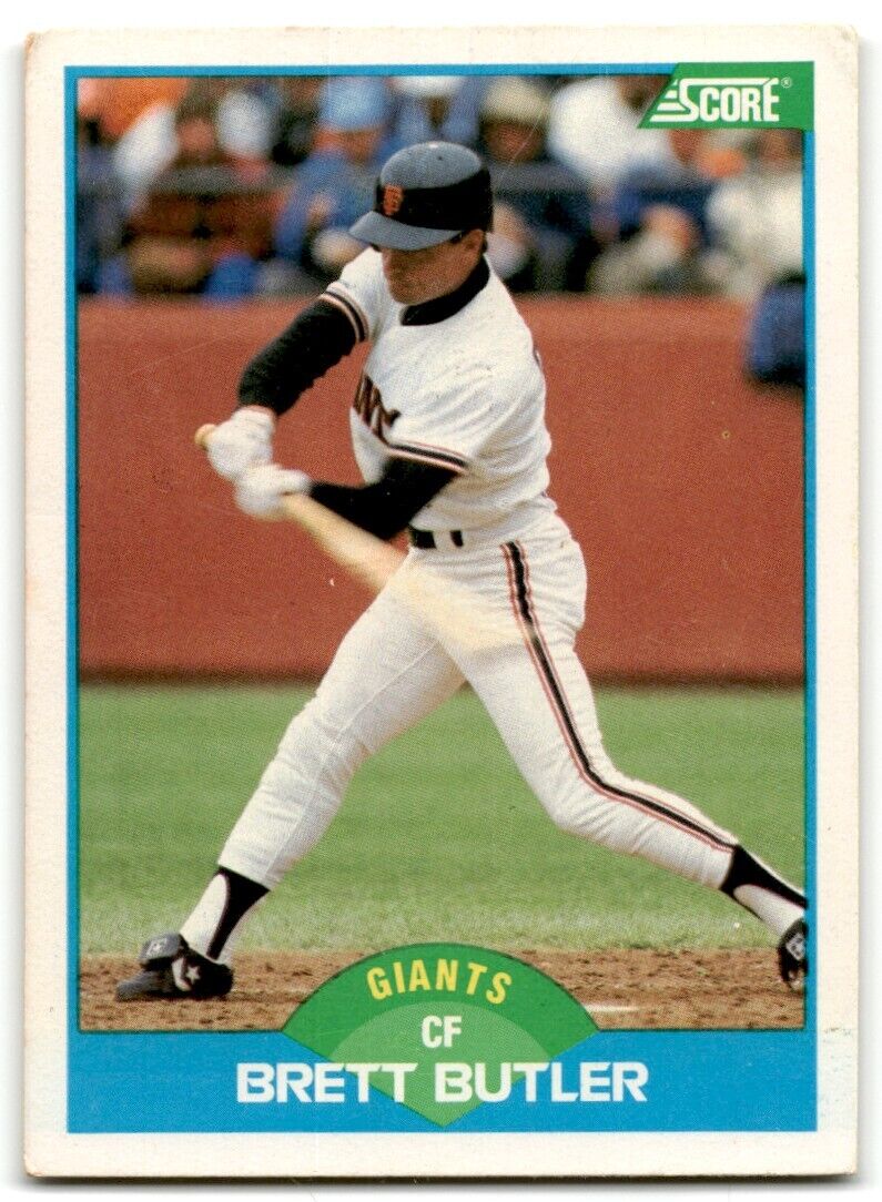 1989 Score Brett Butler San Francisco Giants #216