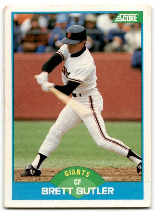 1989 Score Brett Butler San Francisco Giants #216