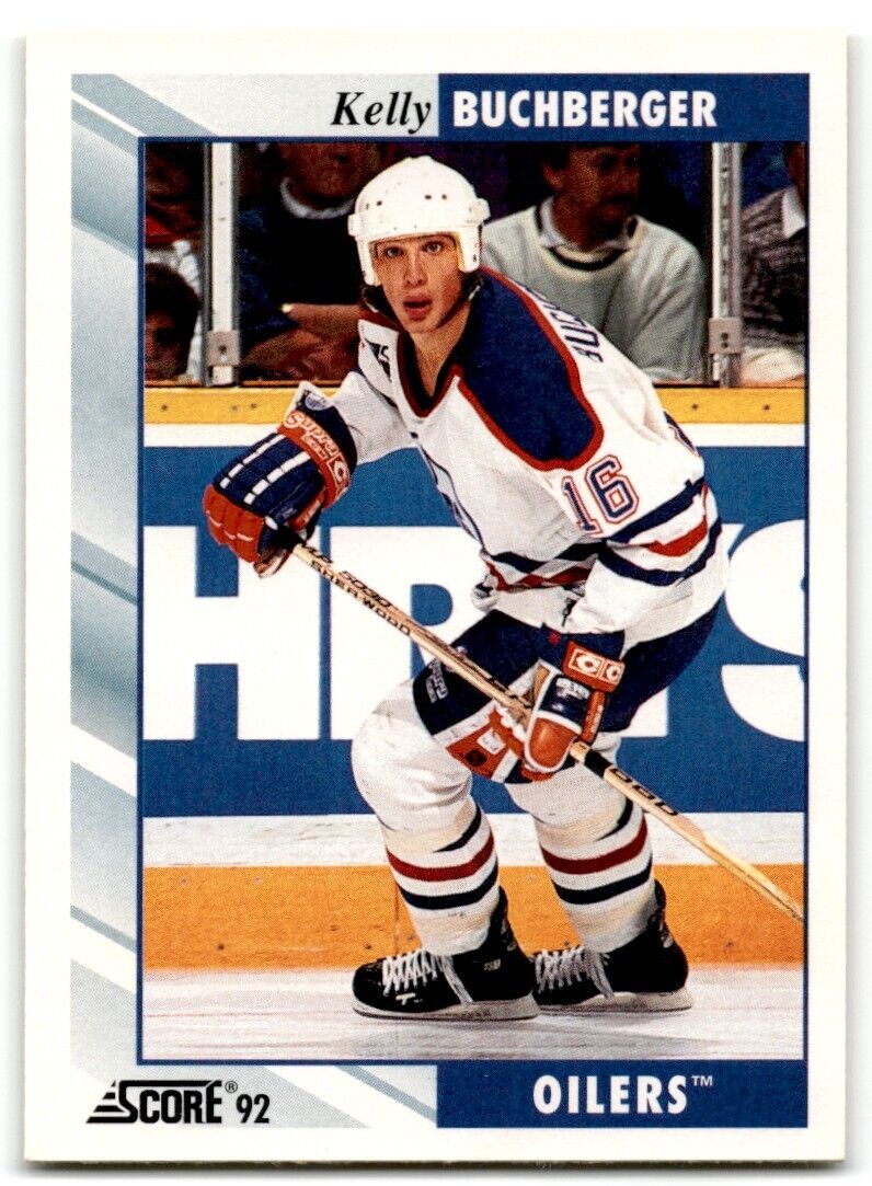 1992-93 Score Kelly Buchberger Edmonton Oilers #126