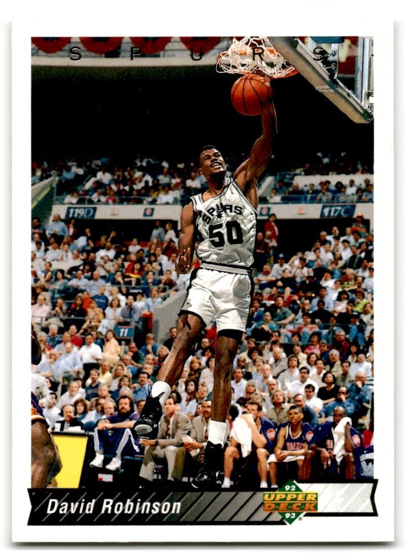 1992-93 Upper Deck David Robinson San Antonio Spurs #82