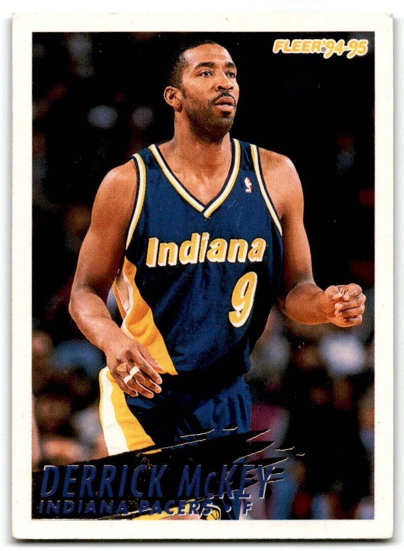 1994-95 Fleer Derrick McKey Indiana Pacers #91