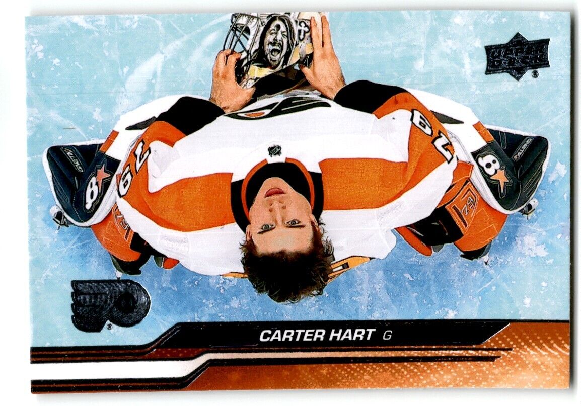 2023-24 Upper Deck Carter Hart Philadelphia Flyers #385