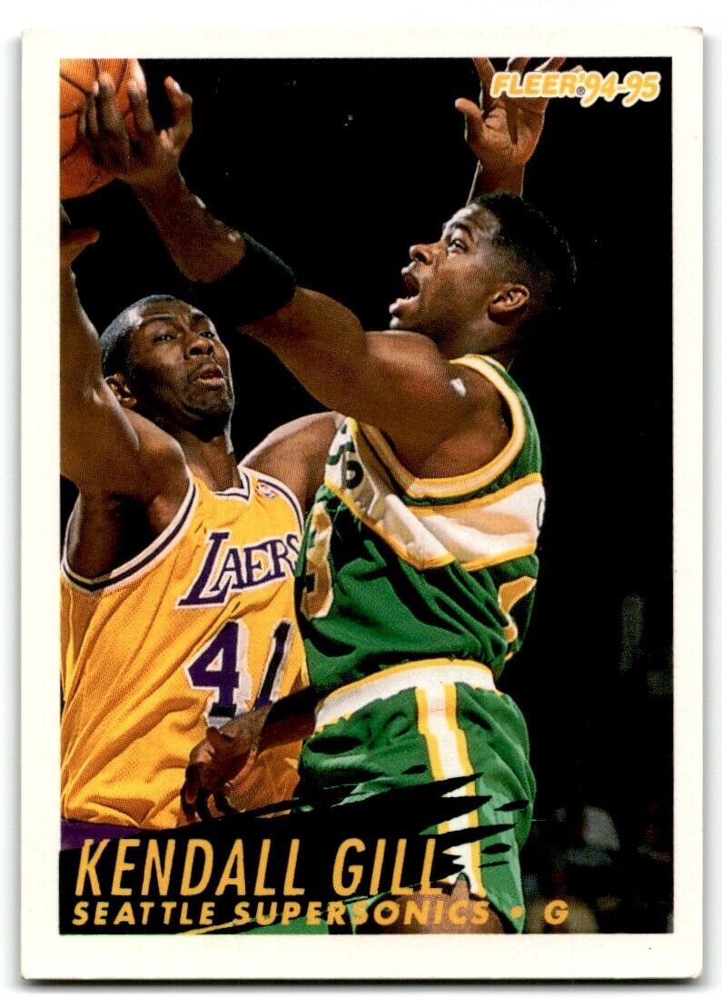 1994-95 Fleer Kendall Gill Seattle SuperSonics #212