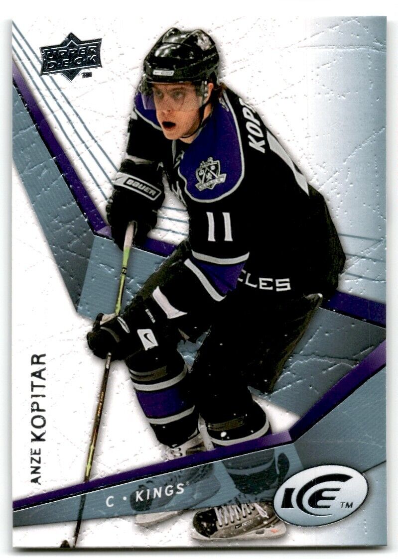 2008-09 Upper Deck Ice Anze Kopitar Los Angeles Kings #6