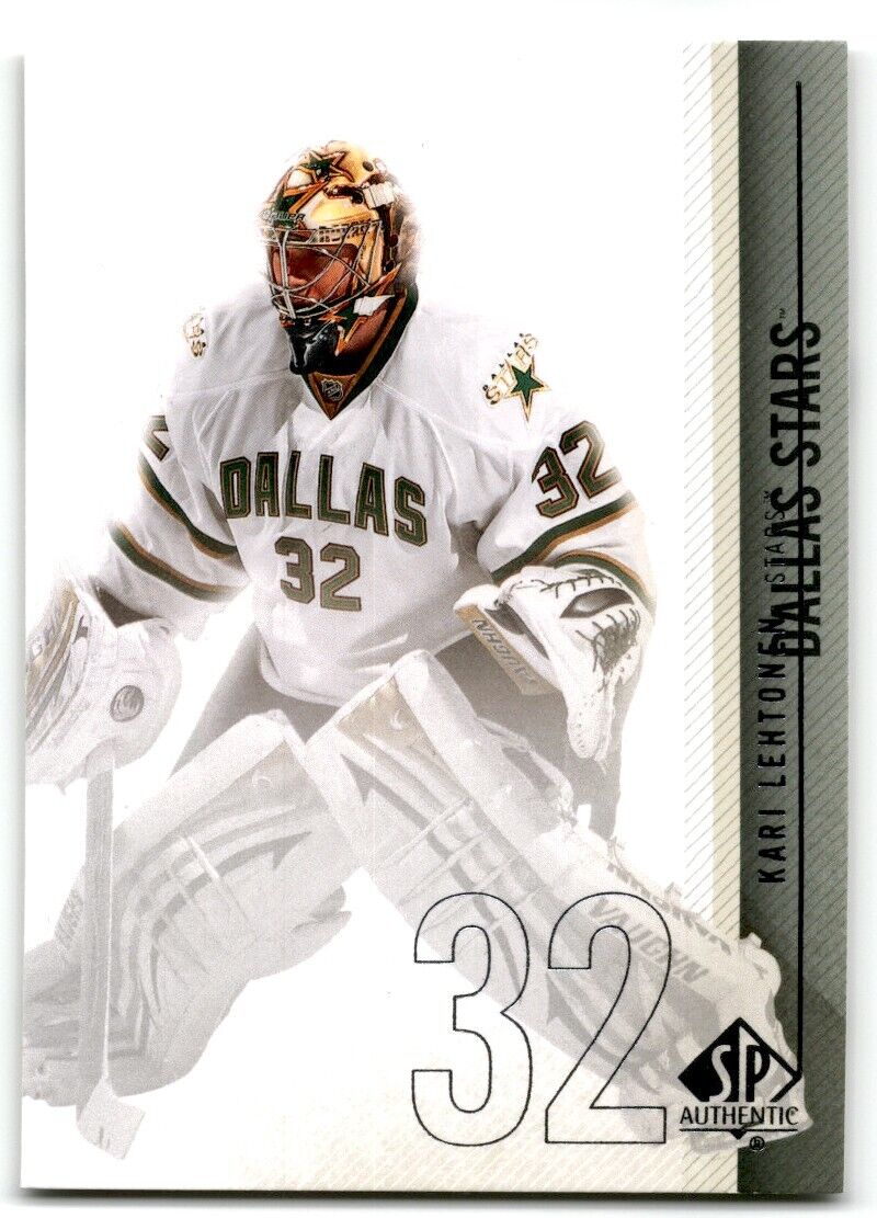 2010-11 SP Authentic Kari Lehtonen Dallas Stars #100