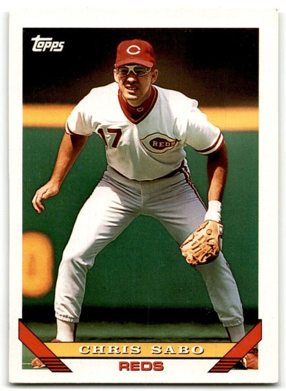 1992 Topps Chris Sabo Cincinnati Reds #245