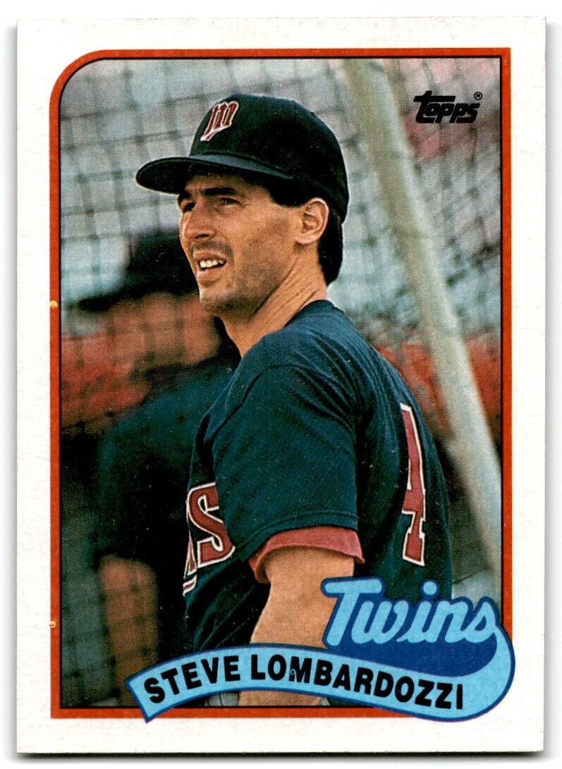 1989 Topps Steve Lombardozzi Minnesota Twins #376