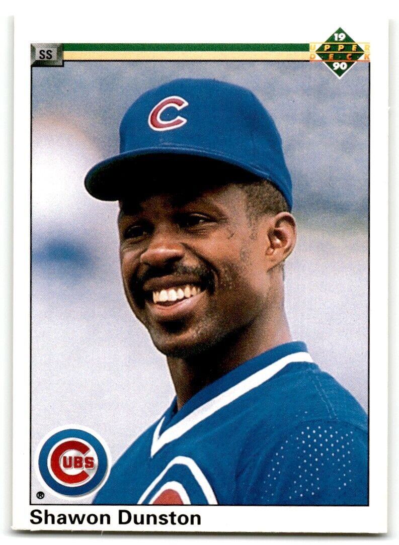 1990 Upper Deck Shawon Dunston Chicago Cubs #231