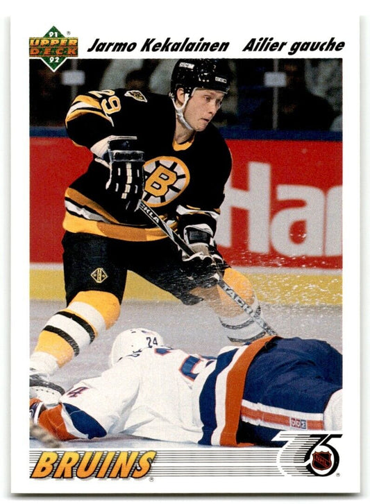 1991-92 Upper Deck Jarmo Kekalainen Rookie Boston Bruins #108