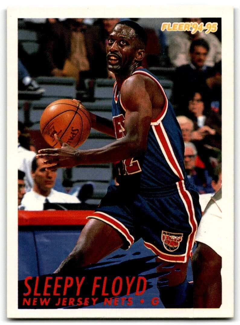 1994-95 Fleer Sleepy Floyd New Jersey Nets #328