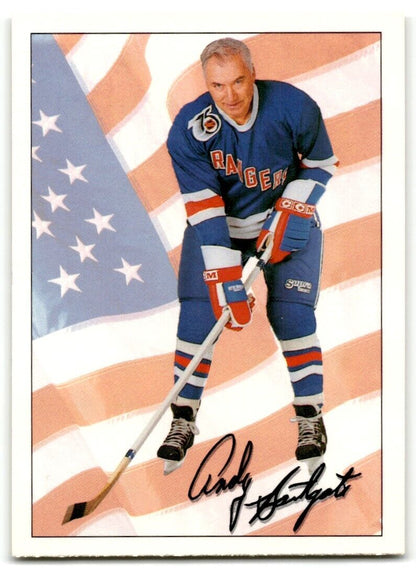 1991-92 Ultimate Original 6 Andy Bathgate New York Rangers #74