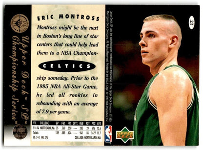 1995-96 SP Championship Series 1995 Eric Montross Boston Celtics #33