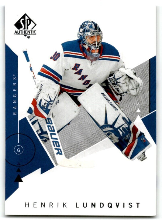 2018-19 SP Authentic Henrik Lundqvist New York Rangers #50