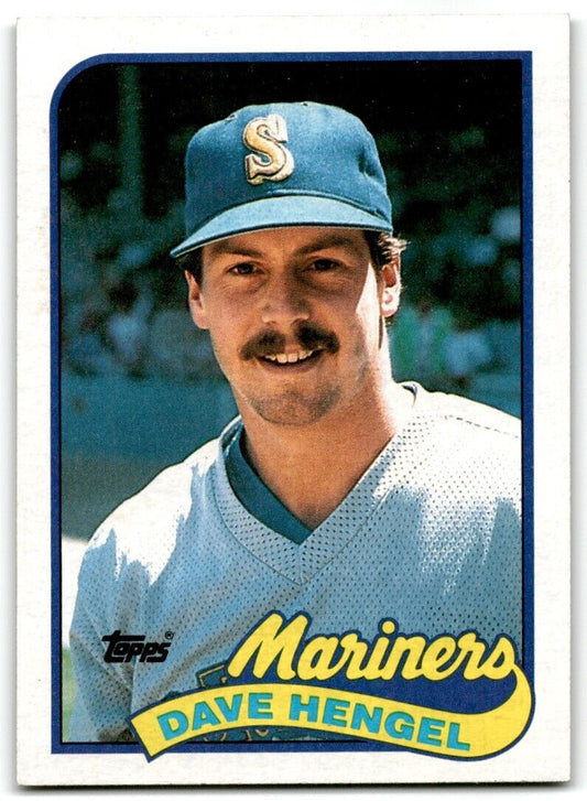 1989 Topps Dave Hengel Seattle Mariners #531