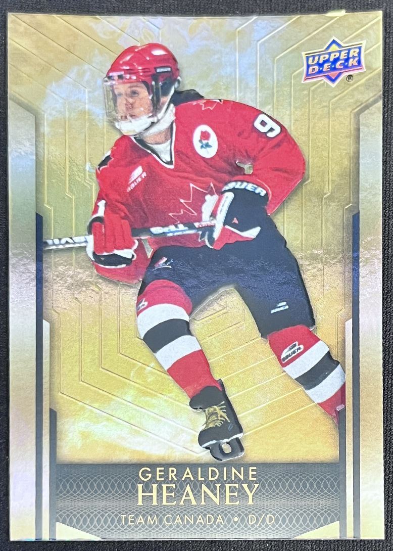 2023-24 Upper Deck Tim Hortons Legends Tim Horton Geraldine Heaney Team Canada