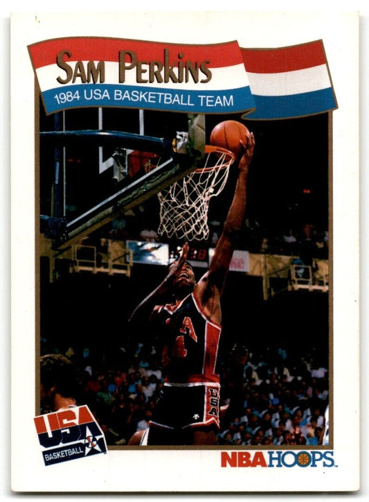 1991-92 Hoops Sam Perkins USA #561