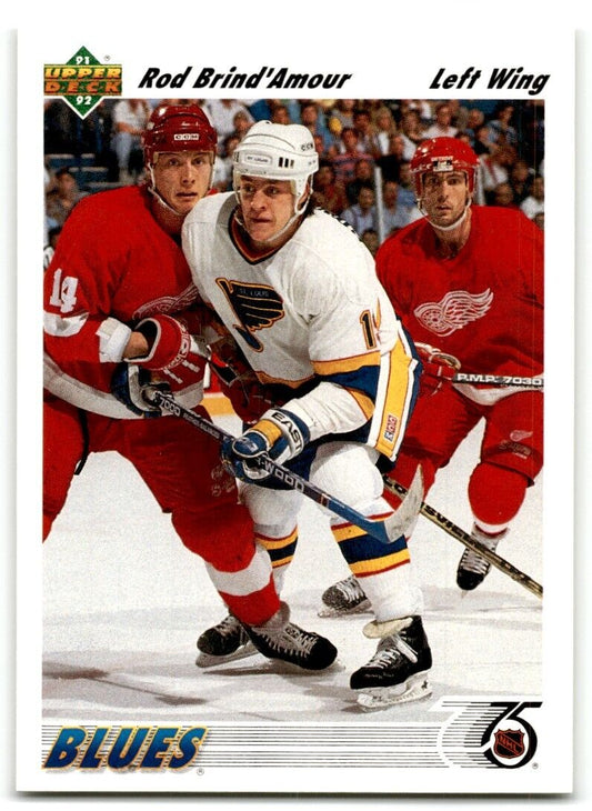 1991-92 Upper Deck Rod Brind'Amour St. Louis Blues #189