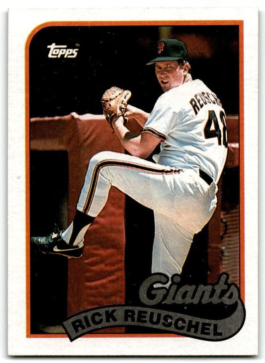 1989 Topps Rick Reuschel San Francisco Giants #65