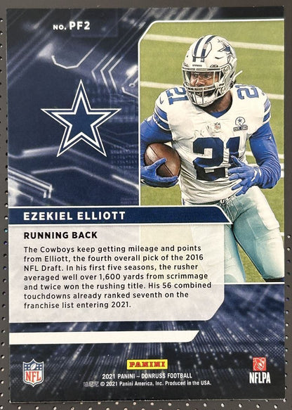 2021 Donruss Power Formulas Ezekiel Elliott Dallas Cowboys #PF2