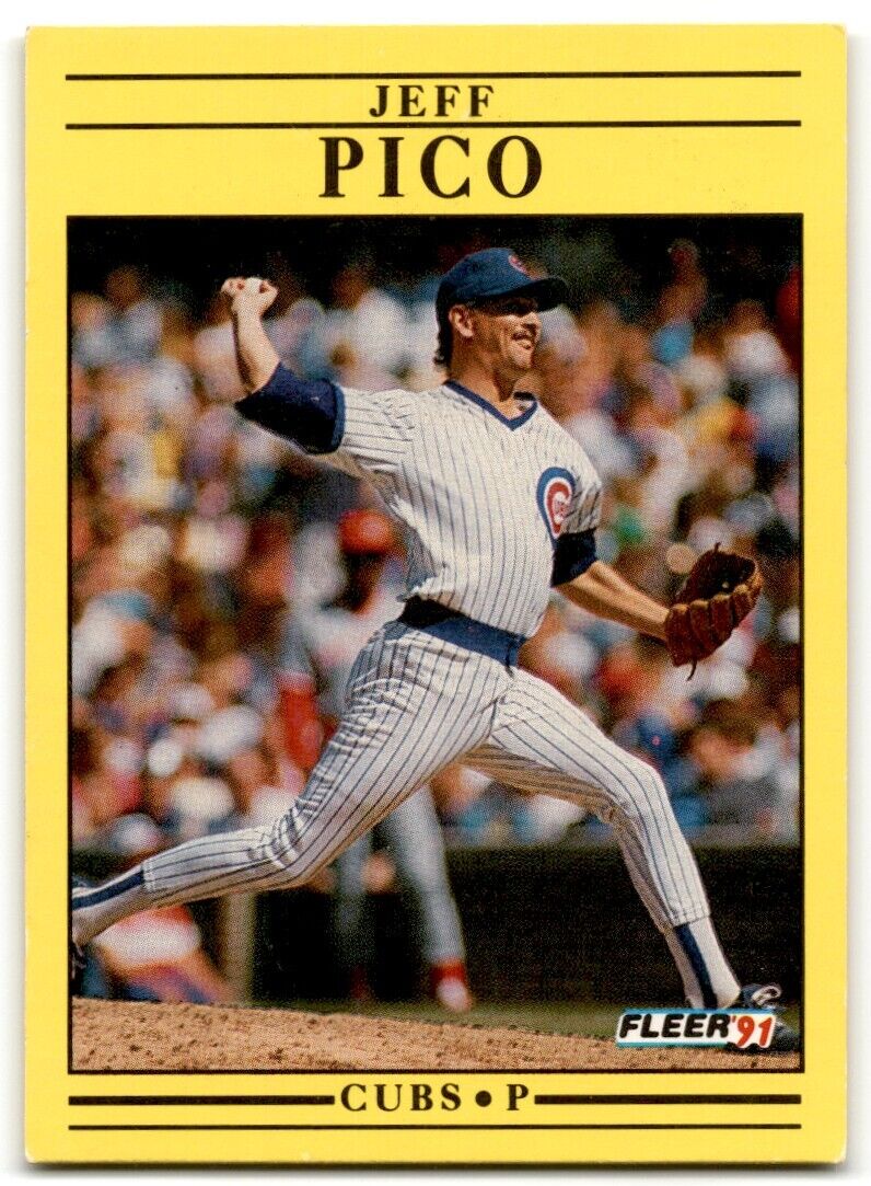 1990 Score Jeff Pico Chicago Cubs #428