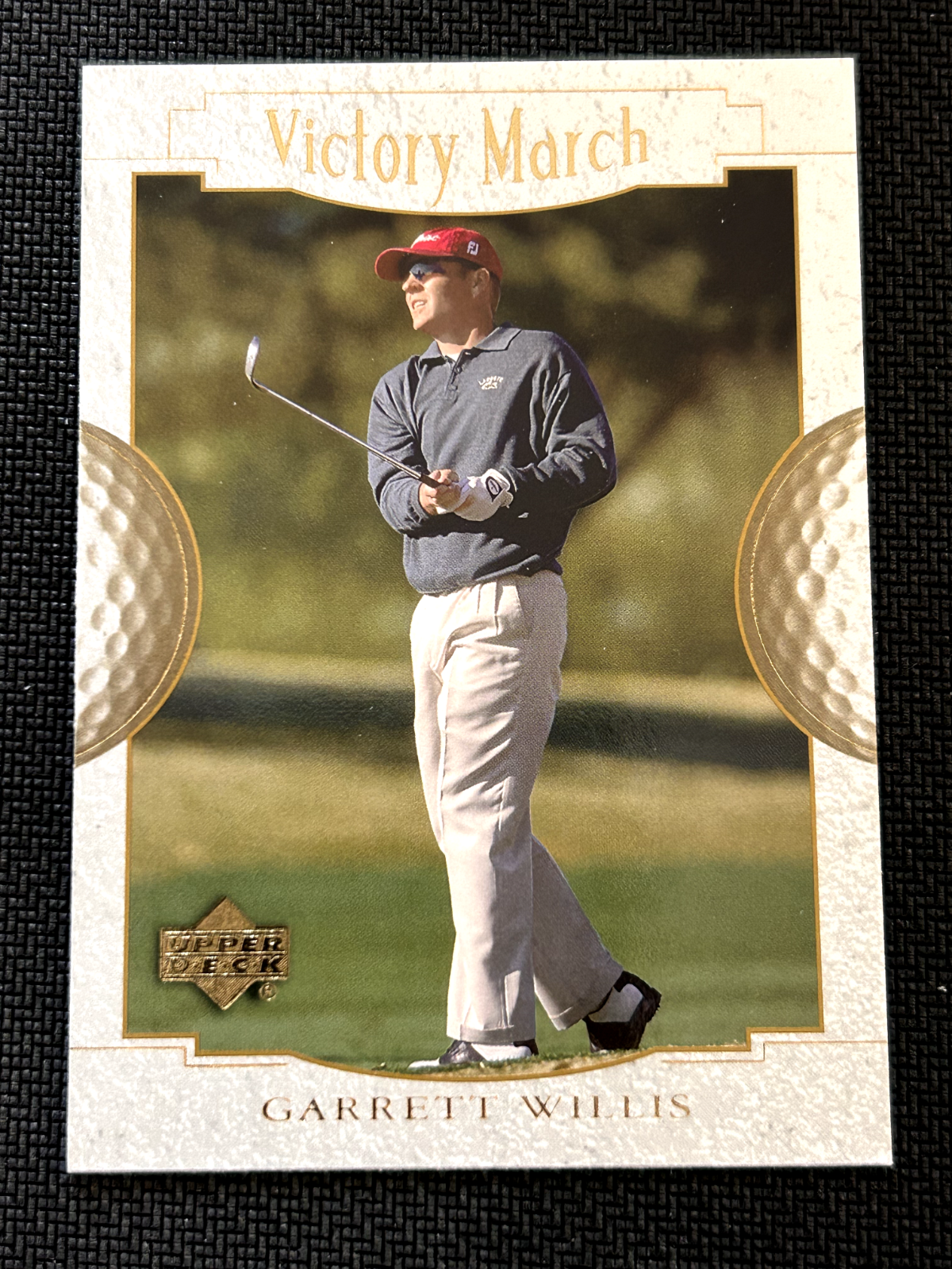 2001 Upper Deck Golf Trading Cards #144 Garrett Willis Victory March