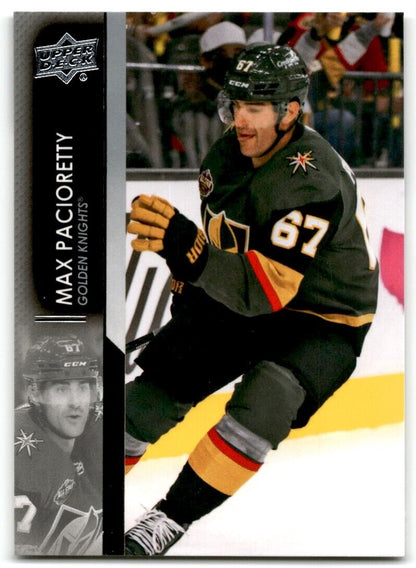 2021-22 Upper Deck Max Pacioretty Vegas Golden Knights #431