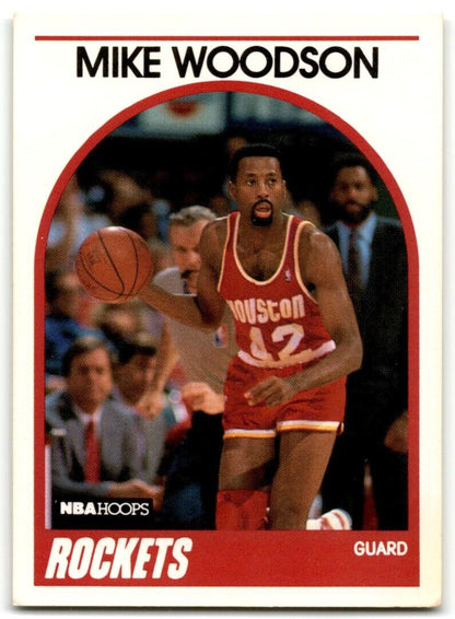 1989-90 Hoops Mike Woodson Houston Rockets #49