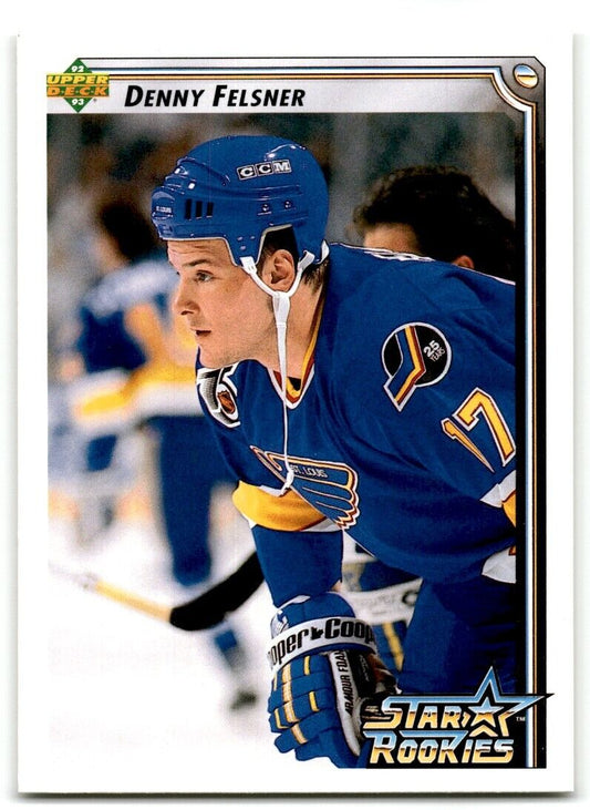 1992-93 Upper Deck Denny Felsner Rookie St. Louis Blues #413B