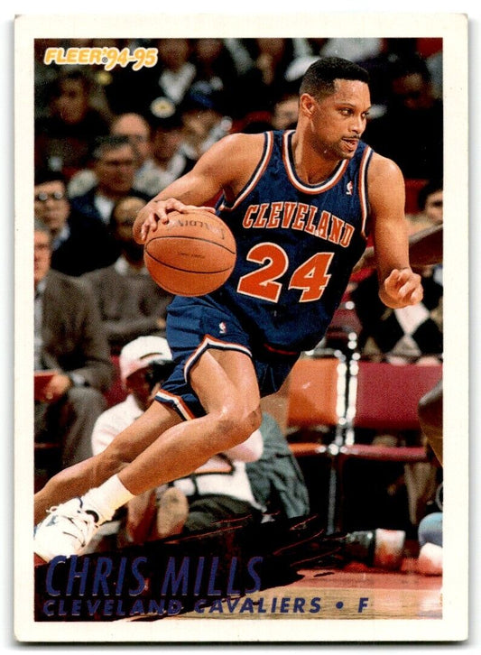 1994-95 Fleer Chris Mills Cleveland Cavaliers #41