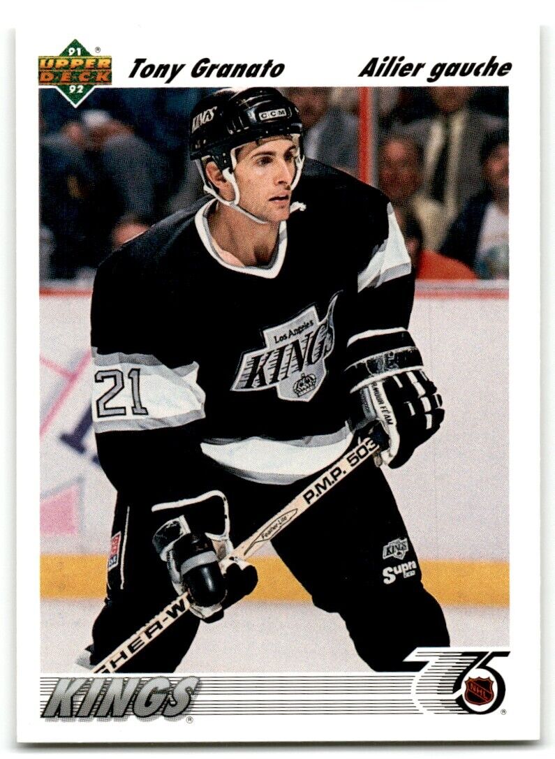 1991-92 Upper Deck Tony Granato Los Angeles Kings #172