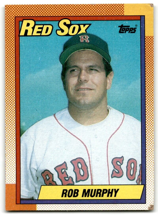 1990 Topps Rob Murphy Boston Red Sox #268