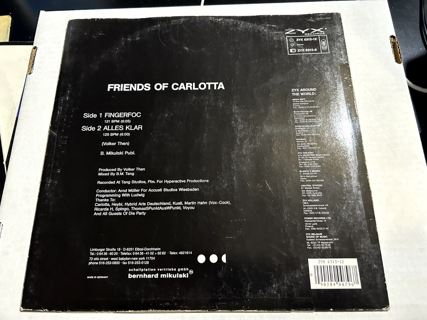 F.O.C. Friends Of Carlotta – Fingerfoc / Alles Klar