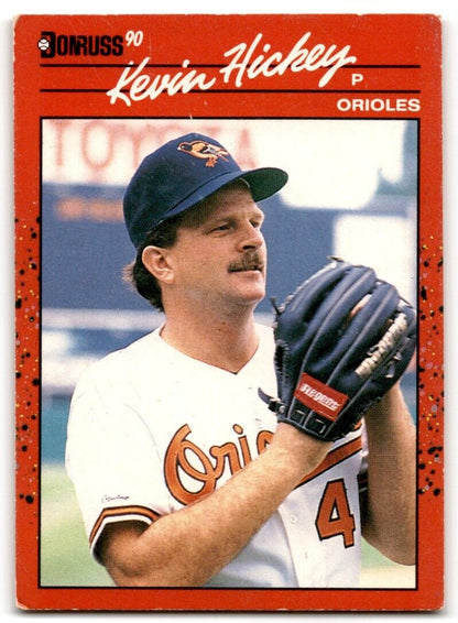 1990 Donruss Kevin Hickey Baltimore Orioles #583