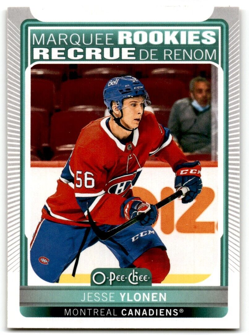 2021-22 Upper Deck 2021-22 O-Pee-Chee Update Jesse Ylonen Rookie Montreal