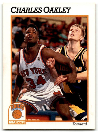 1991-92 Hoops Charles Oakley New York Knicks #142